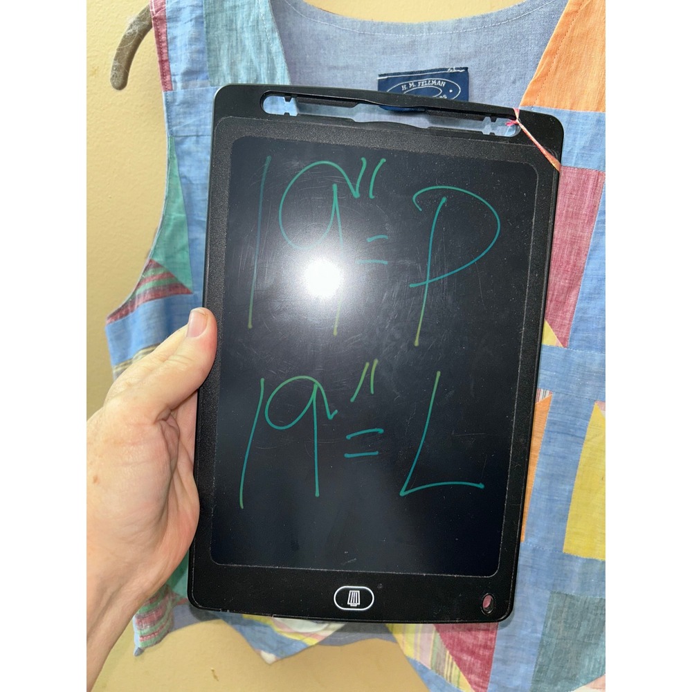 Quilted Patchwork Vest Blue Geometric Bohemian Fe… - image 4